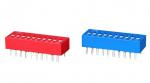 Slide Recessed type dip switch 1~12pins